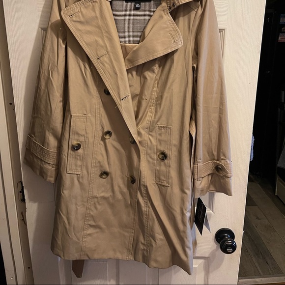 London Fog Trench Coat Women PM - Picture 2 of 7